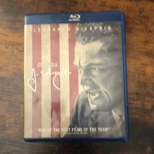 J Edgar Hoover blue ray